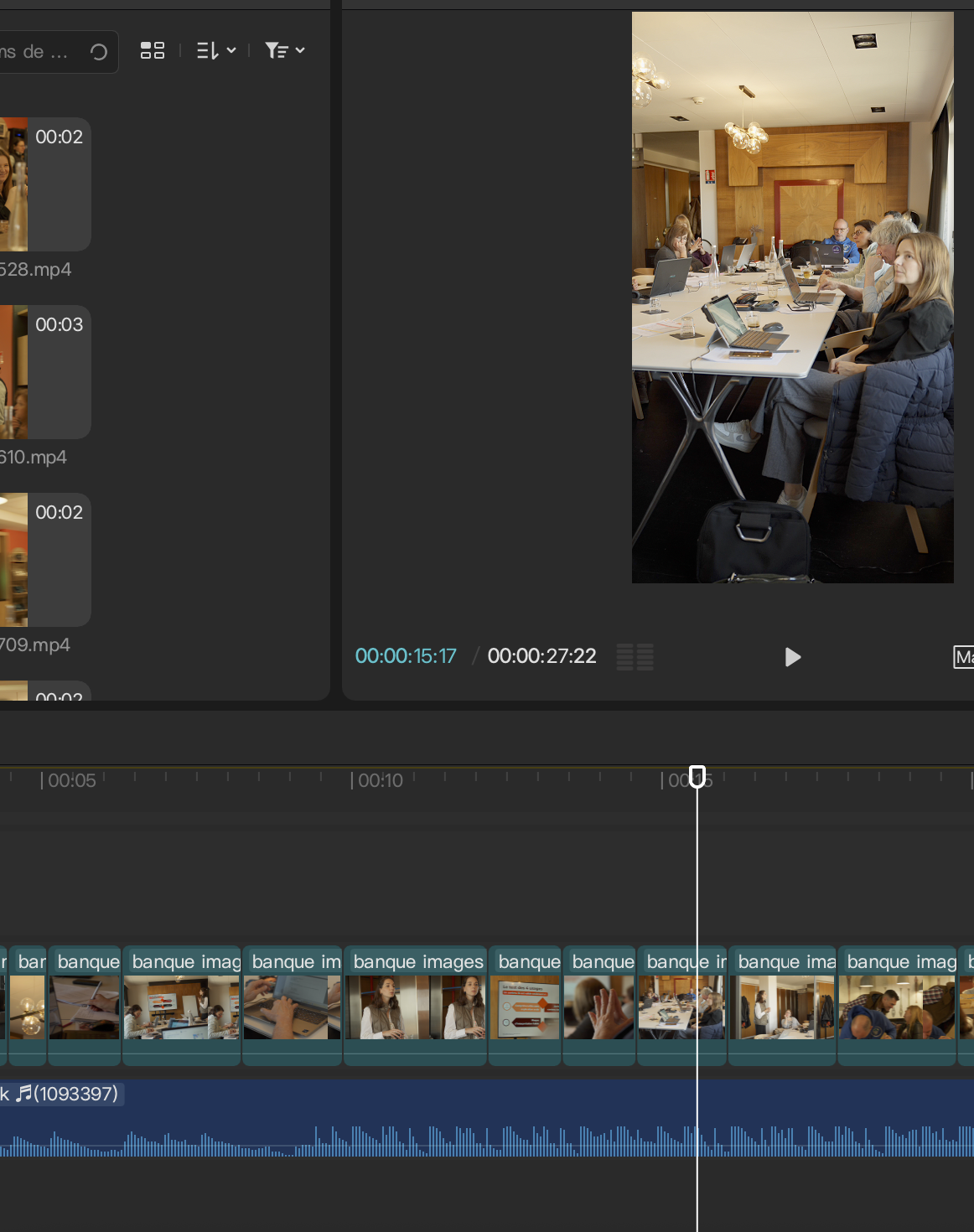 Logiciel de montage vidéo